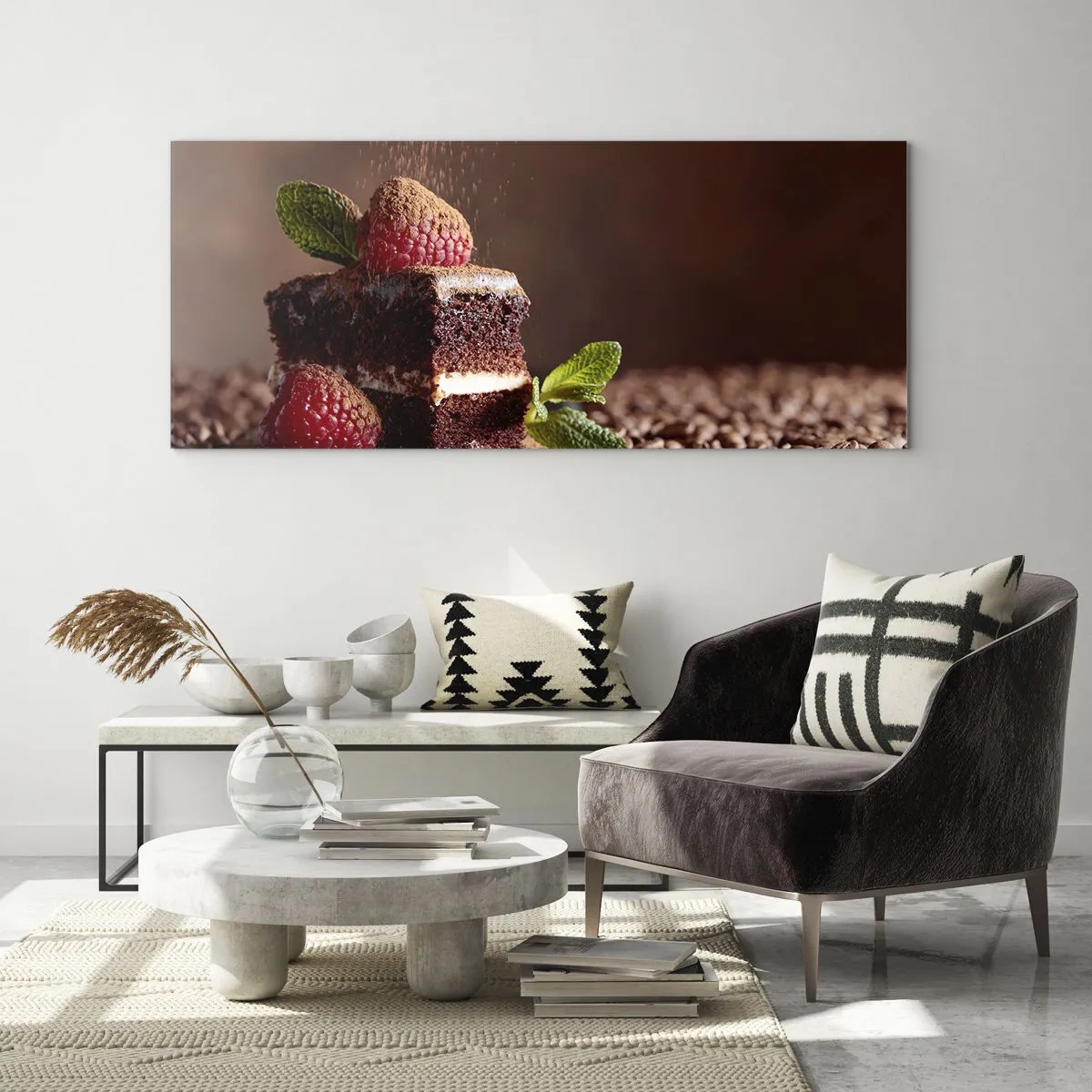 Impression sur verre - Image sur verre - La vie est douce - 100x40 cm