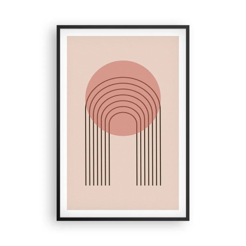 Affiche dans un cadre noir - Poster - Attraction irrésistible - 61x91 cm