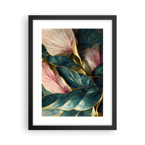 Affiche dans un cadre noir - Poster - Élégance et style naturels - 30x40 cm