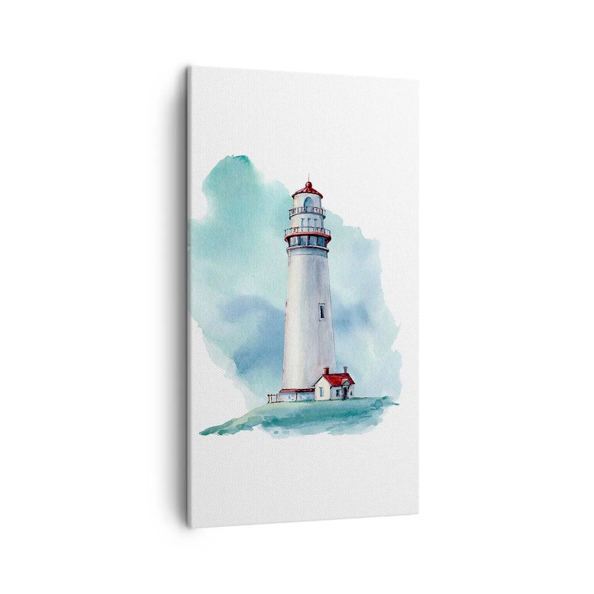 Impression sur toile - Image sur toile - La douce sœur du bleu - 45x80 cm