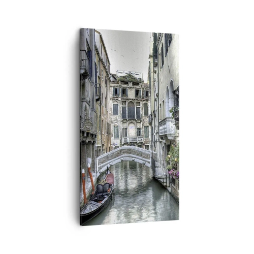 Impression sur toile - Image sur toile - Pendant des siècles dans une réflexion silencieuse - 45x80 cm