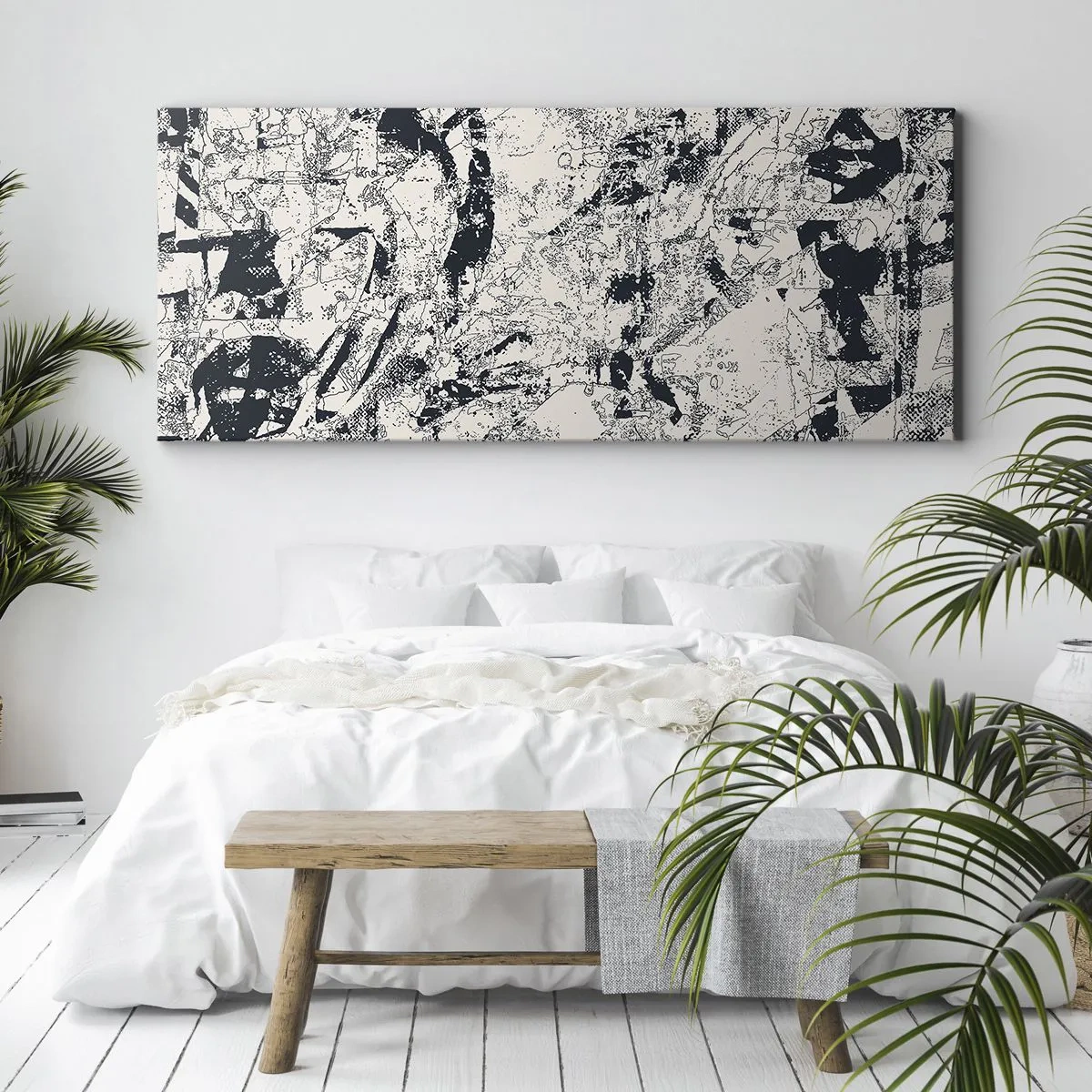 Impression sur toile - Image sur toile - Interpénétration des contraires - 100x40 cm