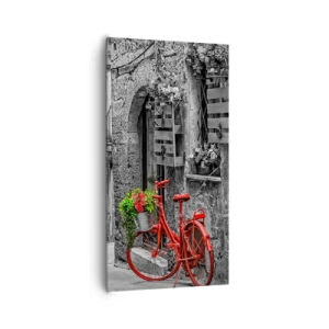 Impression sur toile - Image sur toile - Ruelle toscane - 65x120 cm