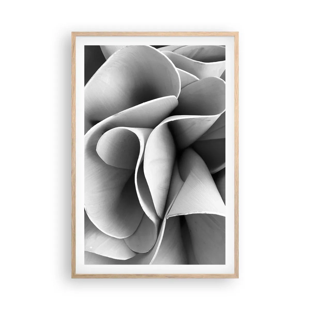 Affiche dans un chêne clair - Poster - Il s'en passe dans l'espace - 61x91 cm