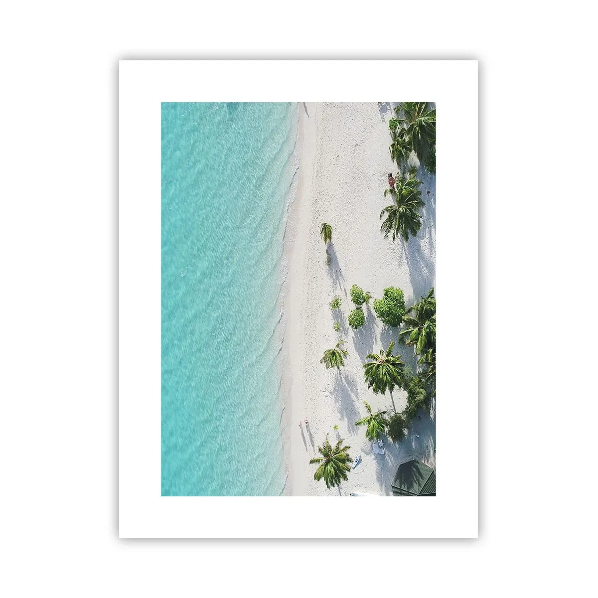 Affiche - Poster - Vacances au paradis - 30x40 cm