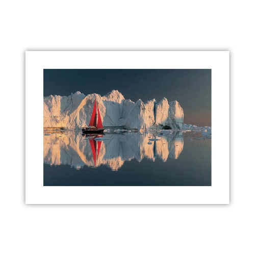 Affiche - Poster - Aux limites du monde - 40x30 cm