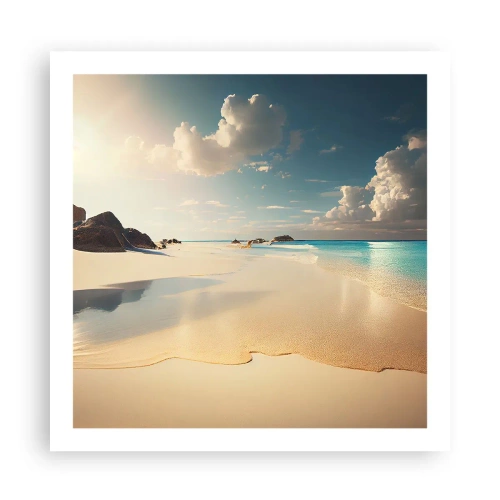 Affiche - Poster - Une journée de rêve - 60x60 cm