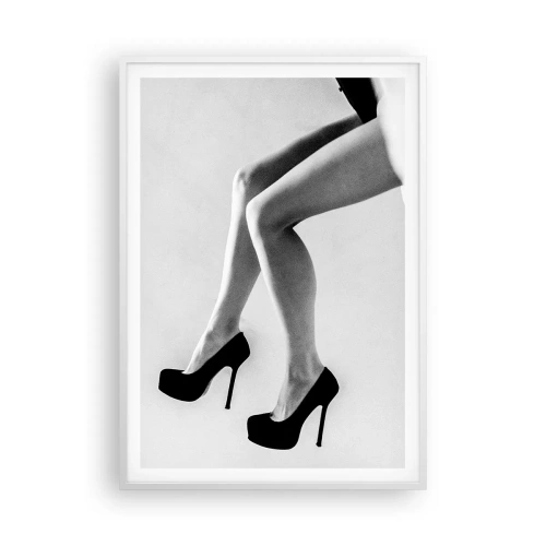 Affiche dans un cadre blanc - Poster - Féminité éternelle - 70x100 cm