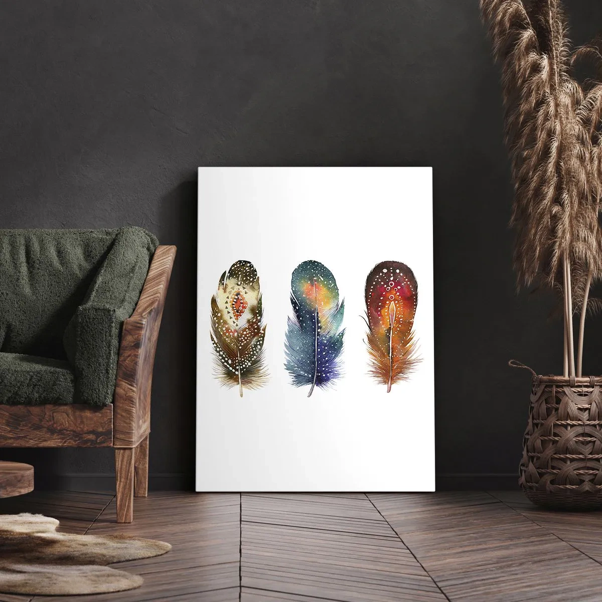 Impression sur toile - Image sur toile - Rituels, cérémonies, secrets - 55x100 cm