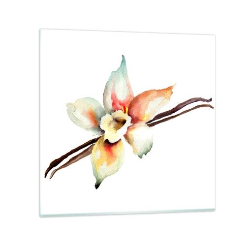 Impression sur verre - Image sur verre - Douceur de couleur renversée - 70x70 cm