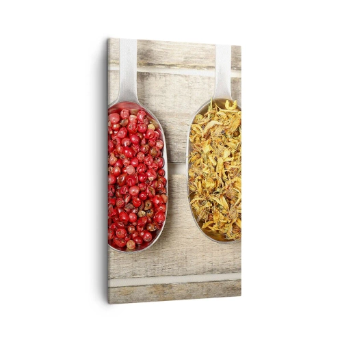 Impression sur toile - Image sur toile - Magie de la cuisine - 45x80 cm