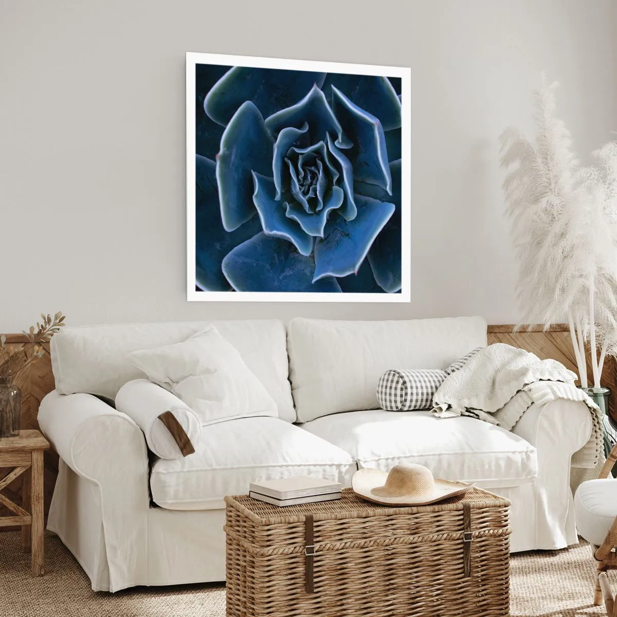 Affiche - Poster - Fleur du désert - 60x60 cm