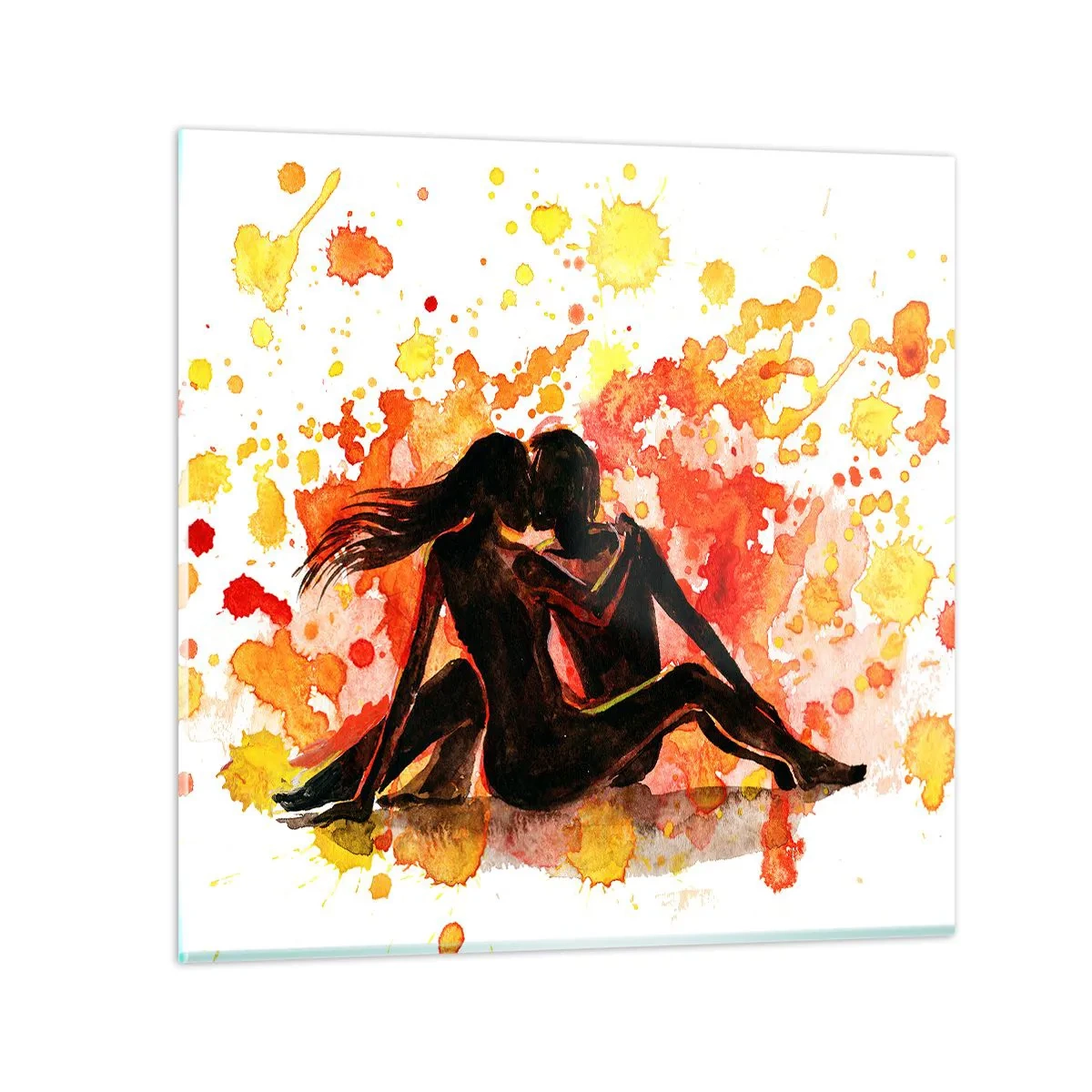 Impression sur verre - Image sur verre - Et la lumière fut - 40x40 cm