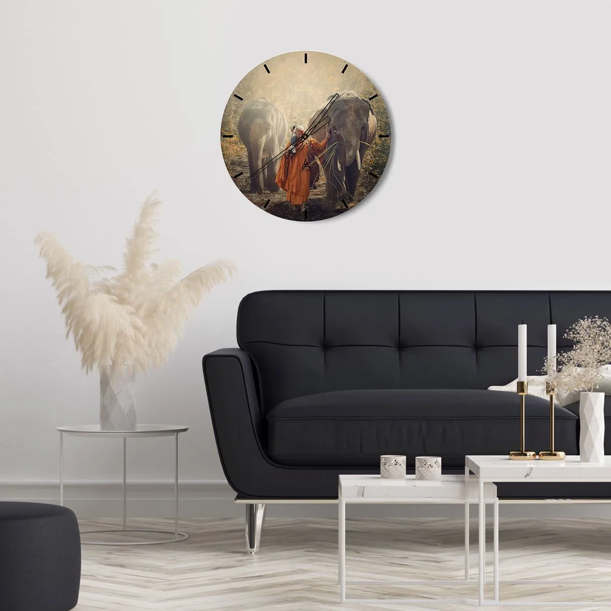 Horloge murale - Pendule murale - Compréhension totale - 40x40 cm