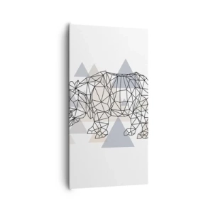 Impression sur toile - Image sur toile - Structure de force - 65x120 cm