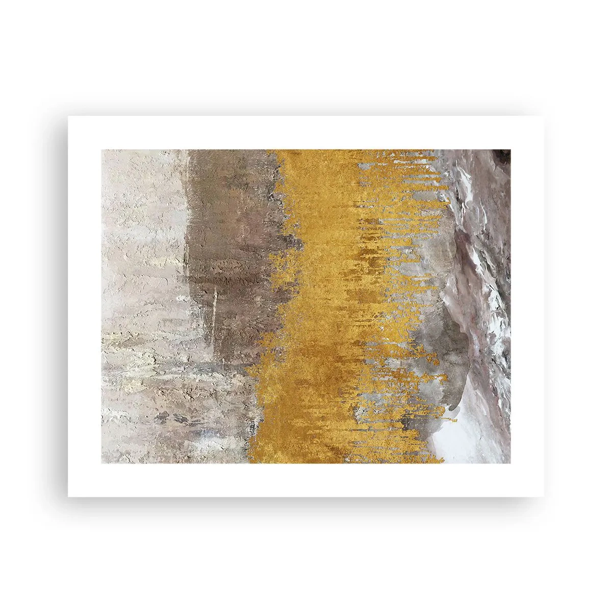 Affiche - Poster - Une explosion d'or - 50x40 cm