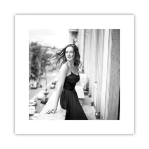 Affiche - Poster - Certainement un Parisien - 30x30 cm