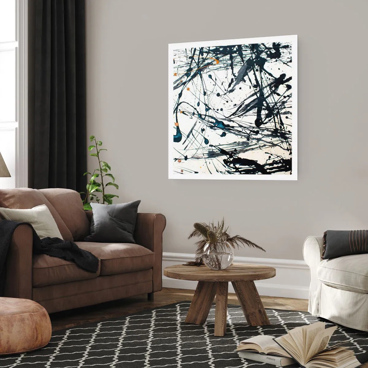 Affiche - Poster - Ca a du sens ou ça n'en a pas ? - 40x40 cm