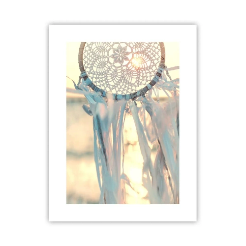 Affiche - Poster - Totem en dentelle - 30x40 cm