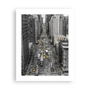 Affiche - Poster - La vie new-yorkaise - 40x50 cm