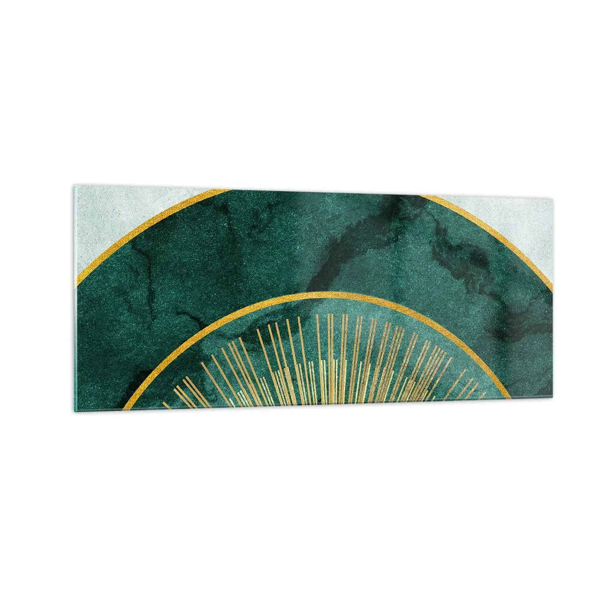 Impression sur verre - Image sur verre - Un autre système solaire - 100x40 cm