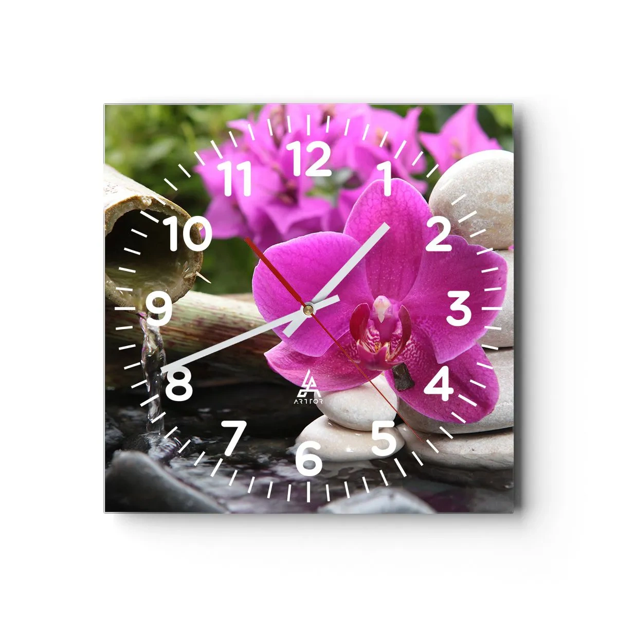 Horloge murale - Pendule murale - Tu te reposes déjà - 40x40 cm