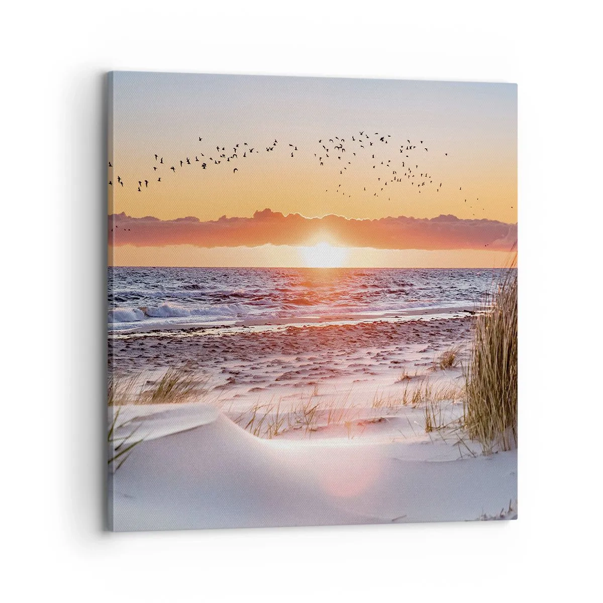 Impression sur toile - Image sur toile - Paysage horizontal - 70x70 cm