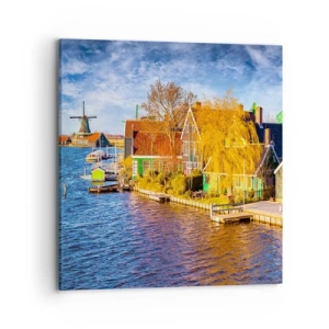 Impression sur toile - Image sur toile - C'est pareil depuis des lustres - 70x70 cm