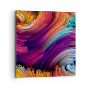 Impression sur toile - Image sur toile - Le début d'un nouveau monde - 70x70 cm