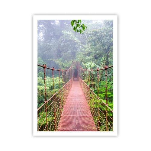 Affiche - Poster - Suspendu sur les couronnes - 70x100 cm