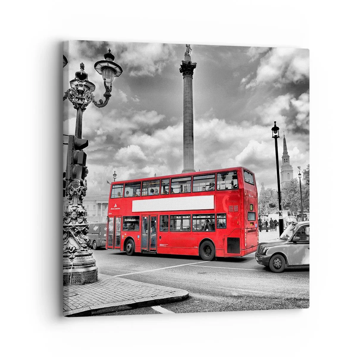 Impression sur toile - Image sur toile - La vraie circulation sanguine de la ville - 30x30 cm
