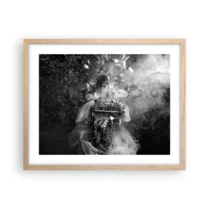 Affiche dans un chêne clair - Poster - Tout simplement Mère Nature - 50x40 cm