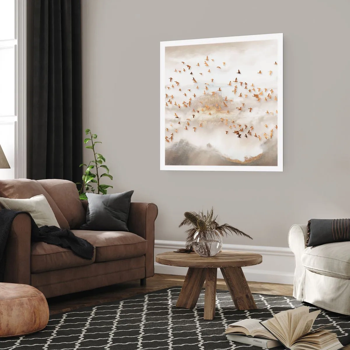 Affiche - Poster - Il est l'heure… - 50x50 cm