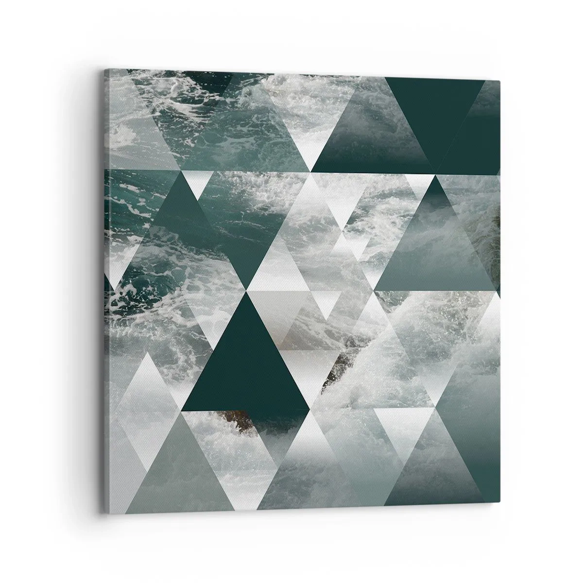 Impression sur toile - Image sur toile - Point de vue de cristal - 70x70 cm