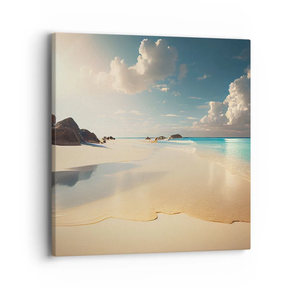 Impression sur toile - Image sur toile - Une journée de rêve - 40x40 cm