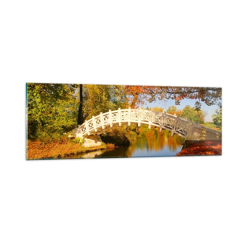 Impression sur verre - Image sur verre - Sur le pont blanc des soupirs - 90x30 cm