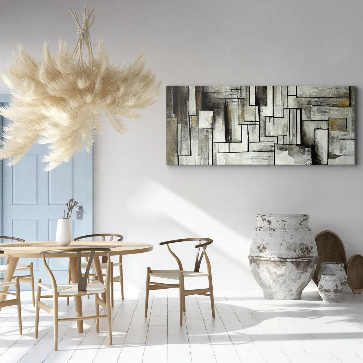 Impression sur toile - Image sur toile - Le pouvoir de la simplicité - 100x40 cm