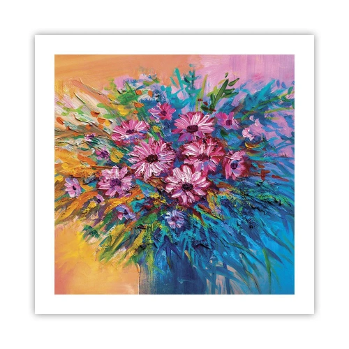 Affiche - Poster - Énergie de la vie - 50x50 cm