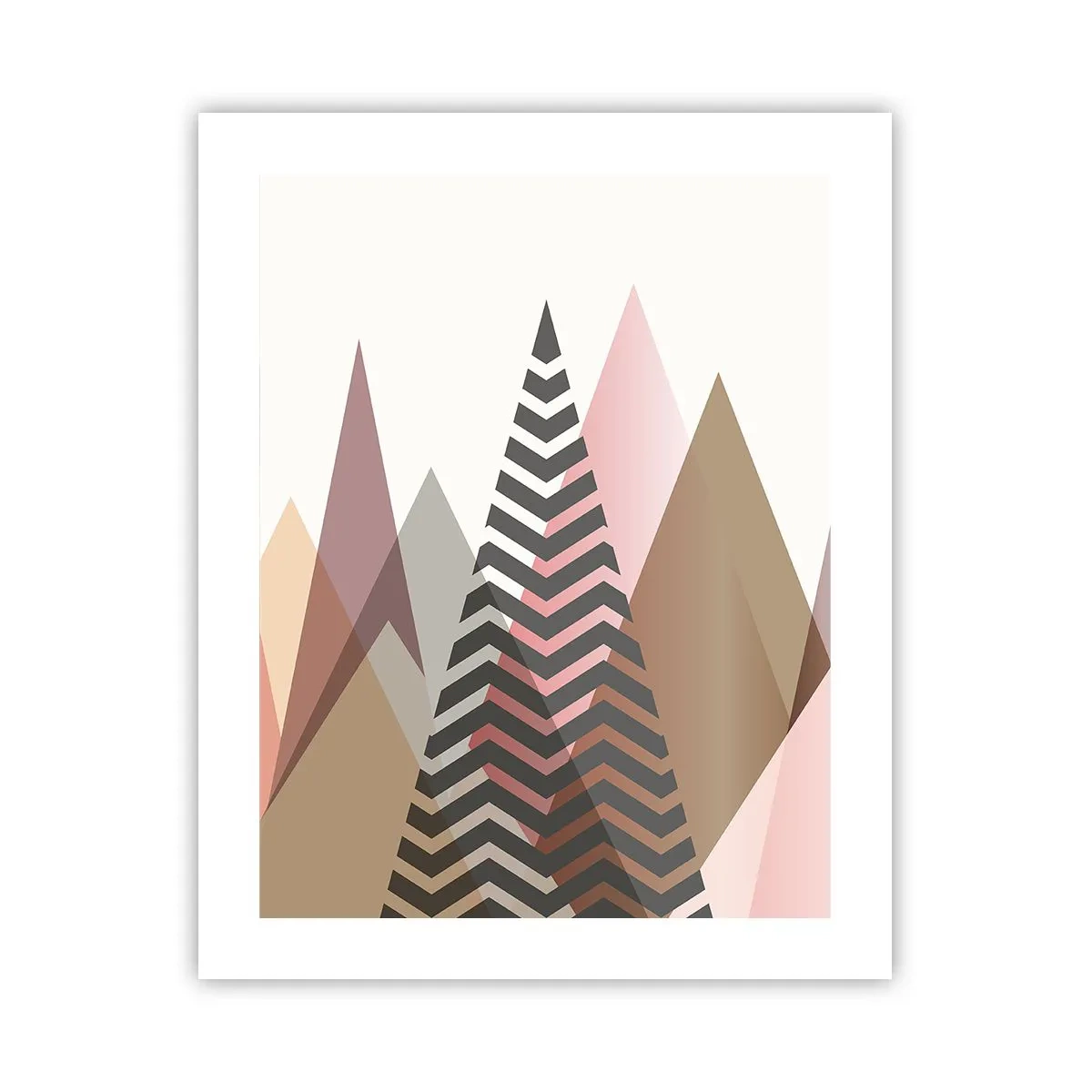 Affiche - Poster - Vue pyramidale - 40x50 cm