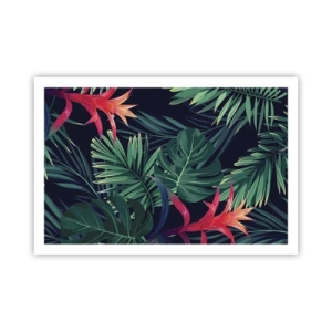 Affiche - Poster - immergé dans la nature - 91x61 cm