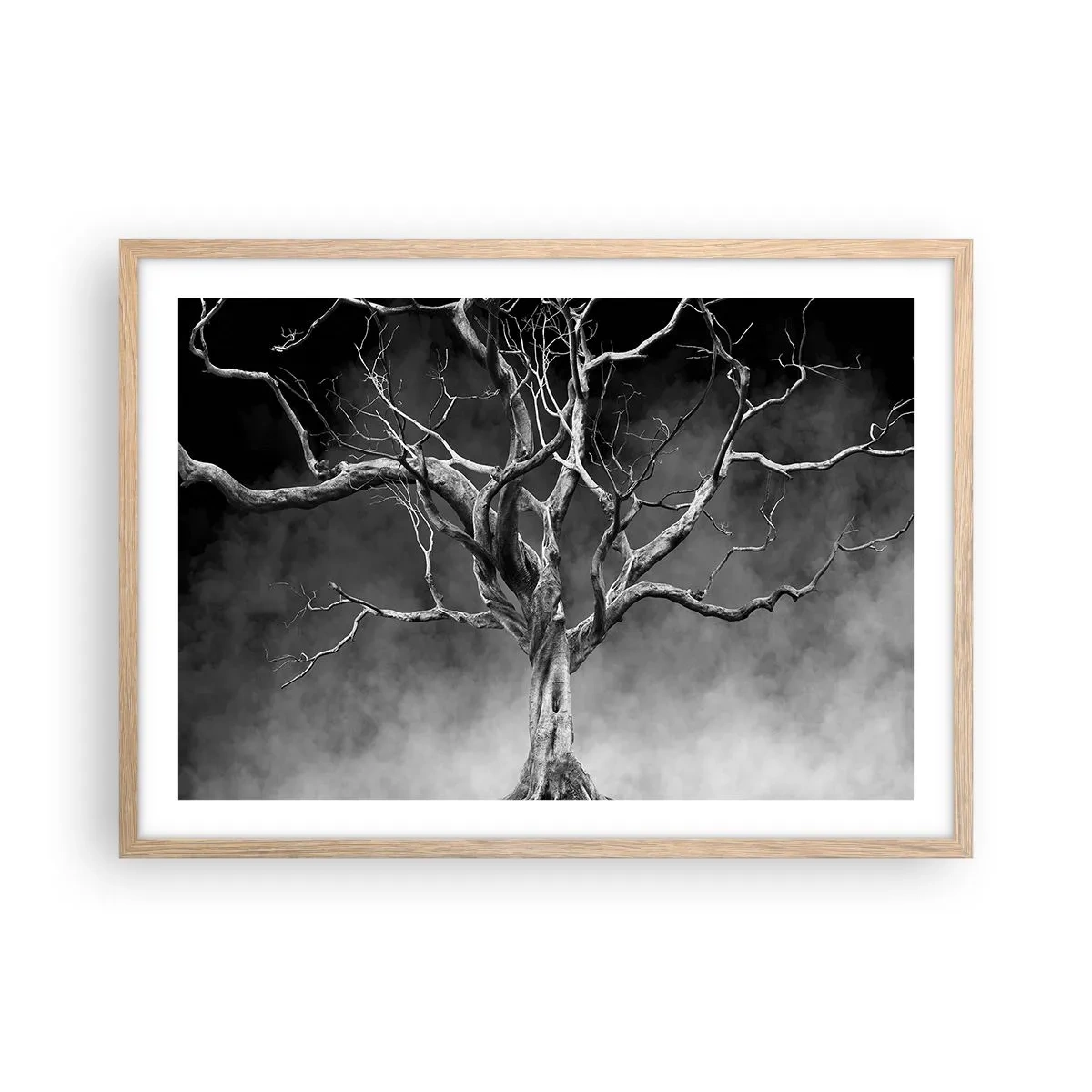 Affiche dans un chêne clair - Poster - Primordial et sacré - 70x50 cm