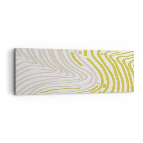 Impression sur toile - Image sur toile - Une composition au léger virage - 90x30 cm