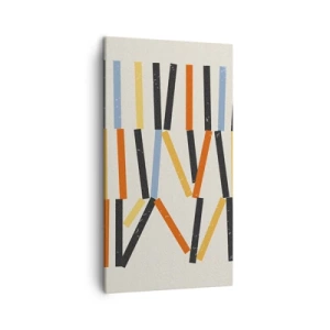 Impression sur toile - Image sur toile - Composition de niveaux - 45x80 cm