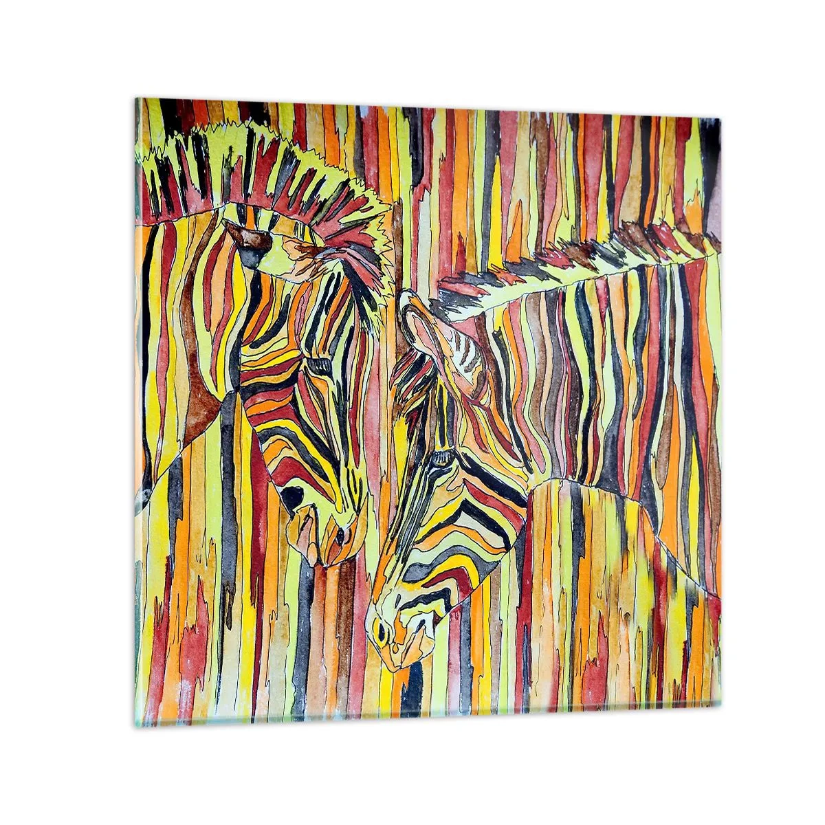 Impression sur verre - Image sur verre - Et donc toi aussi... - 60x60 cm