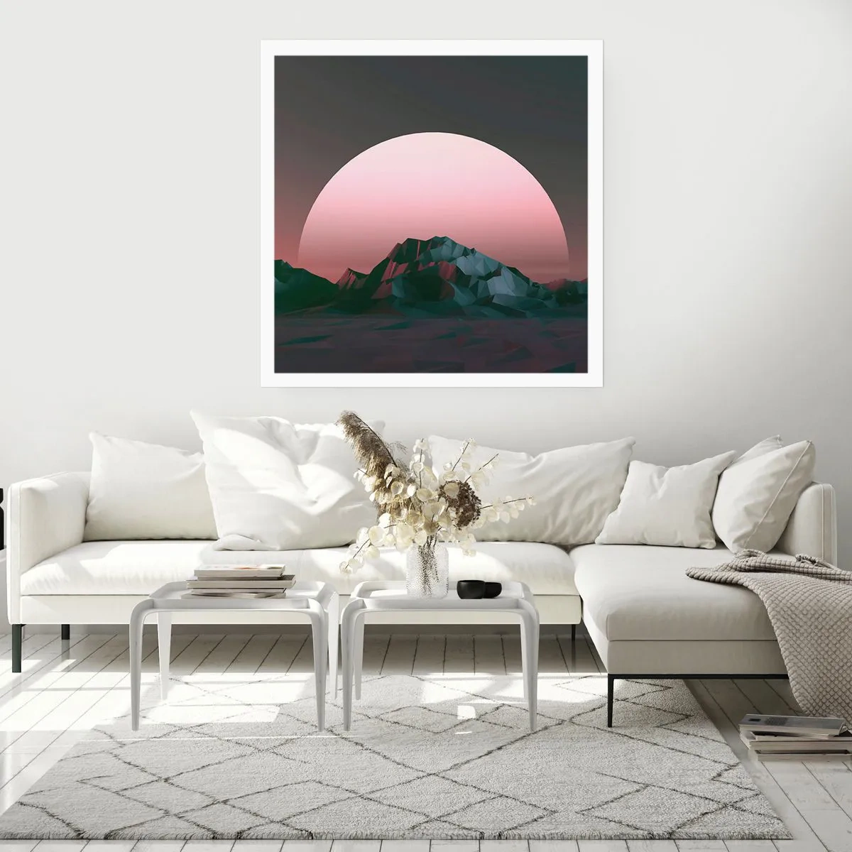 Affiche - Poster - Dans une galaxie voisine - 30x30 cm