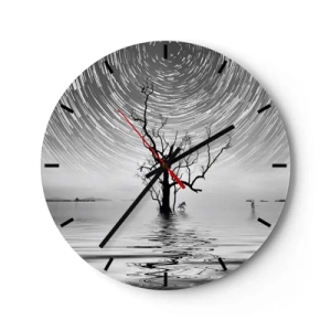 Horloge murale - Pendule murale - La symphonie de la nature - 40x40 cm