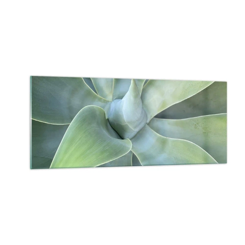 Impression sur verre - Image sur verre - La naissance de la verdure - 100x40 cm