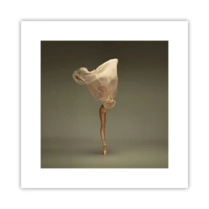 Affiche - Poster - Il va bientôt s'envoler - 30x30 cm