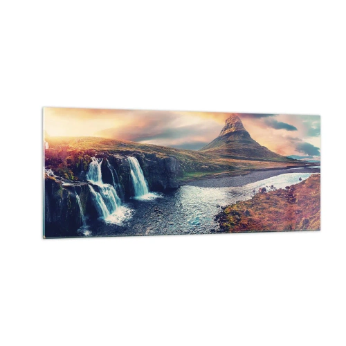 Impression sur verre - Image sur verre - Dans la majesté de la nature - 100x40 cm