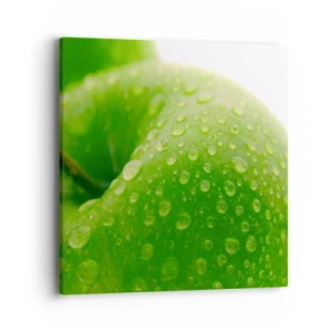 Impression sur toile - Image sur toile - Fraîcheur de verdure fraîche - 40x40 cm